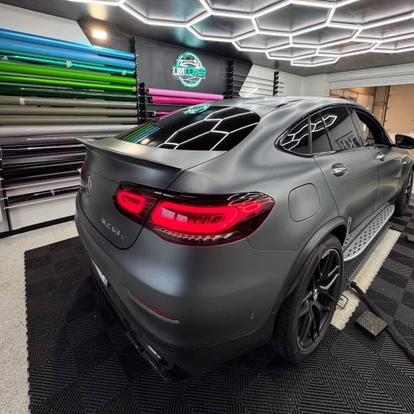 Pose de PPF partiel sur un Mercedes GLC 63s AMG à Pontarlier (25300)